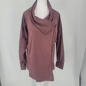 Tahari Sport Double Breasted Jacket With Faux Leather Detail Womens